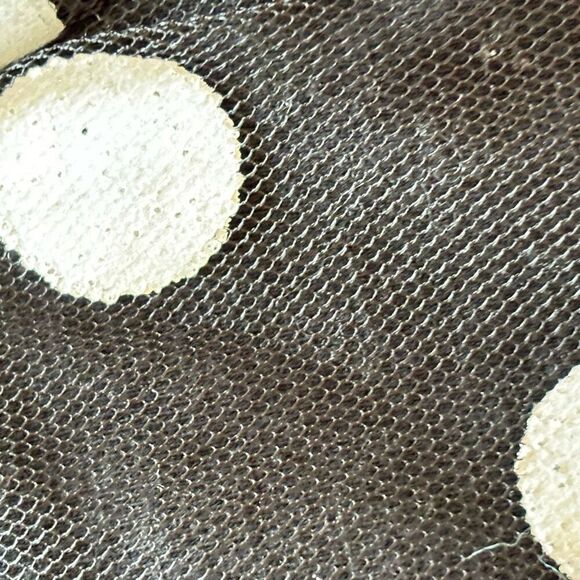 First Impressions Baby Girl Dress Black White Polka Dot Ruffle Bottom Size 12 M - Picture 6 of 10